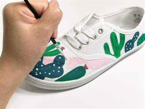 what paint works on sneakers.